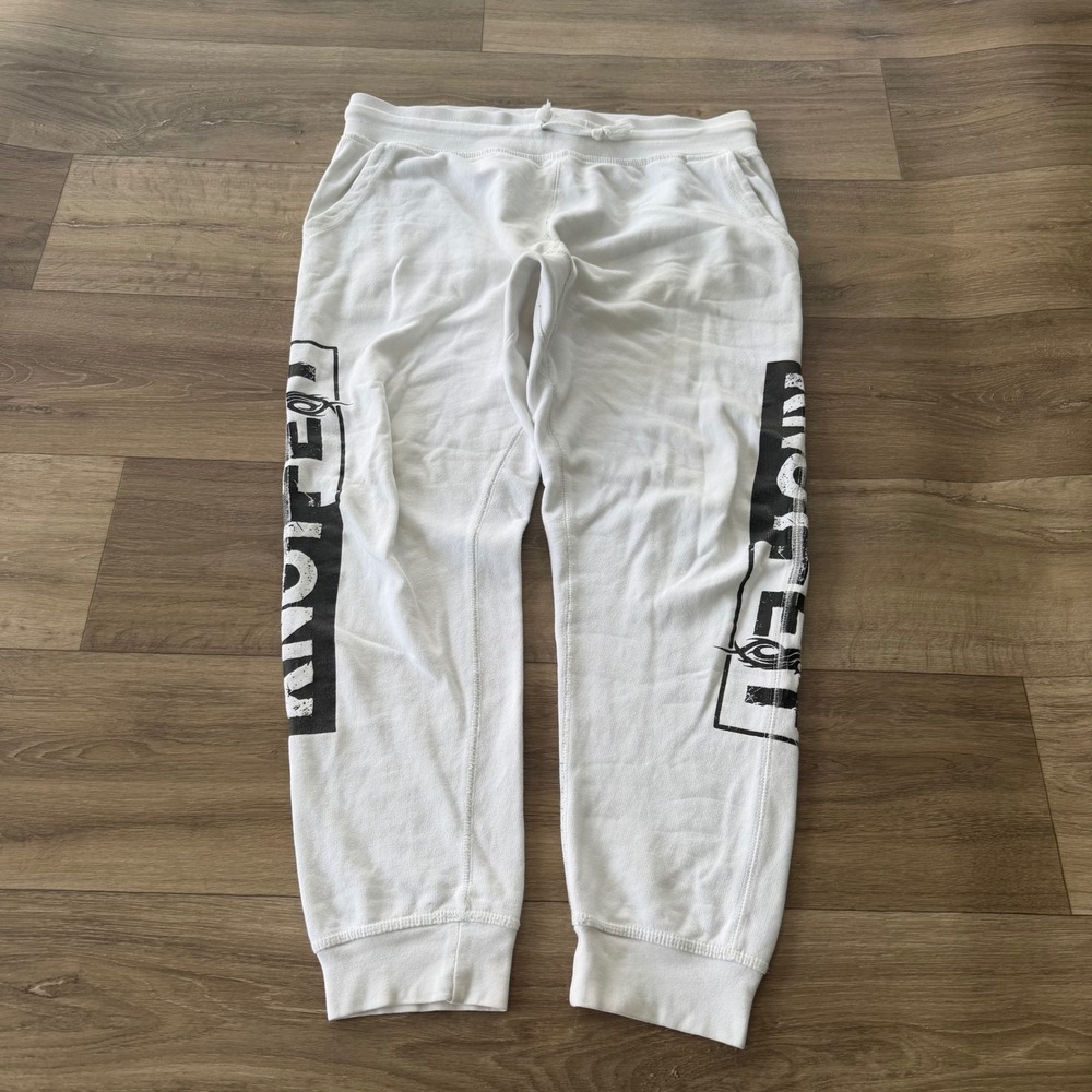 Knotfest‎ Slipknot White Graphic Sweatpants